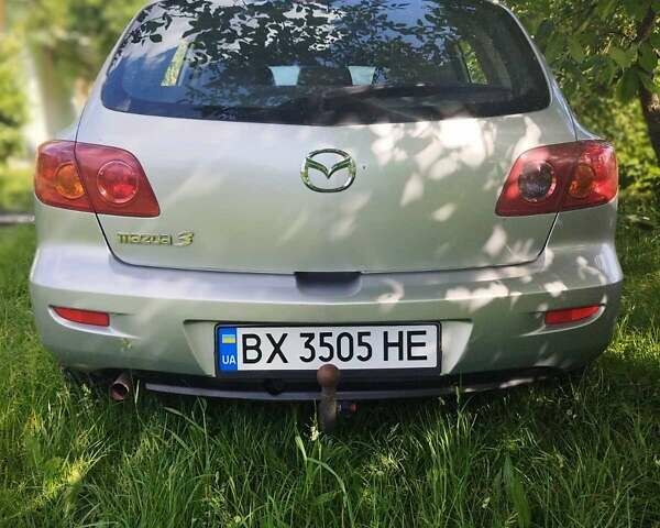 Сірий Мазда 3, об'ємом двигуна 1.3 л та пробігом 214 тис. км за 4299 $, фото 1 на Automoto.ua