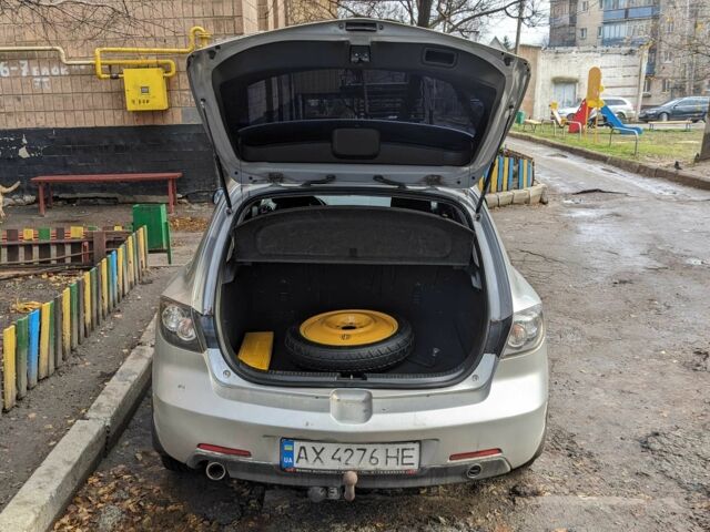 Сірий Мазда 3, об'ємом двигуна 2 л та пробігом 145 тис. км за 3999 $, фото 14 на Automoto.ua