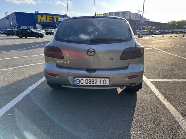 Серый Мазда 3, объемом двигателя 2 л и пробегом 240 тыс. км за 3518 $, фото 4 на Automoto.ua