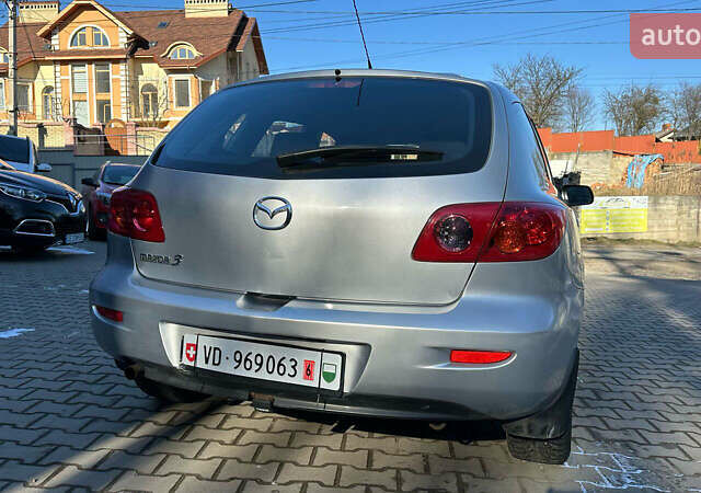 Серый Мазда 3, объемом двигателя 1.6 л и пробегом 200 тыс. км за 4650 $, фото 2 на Automoto.ua