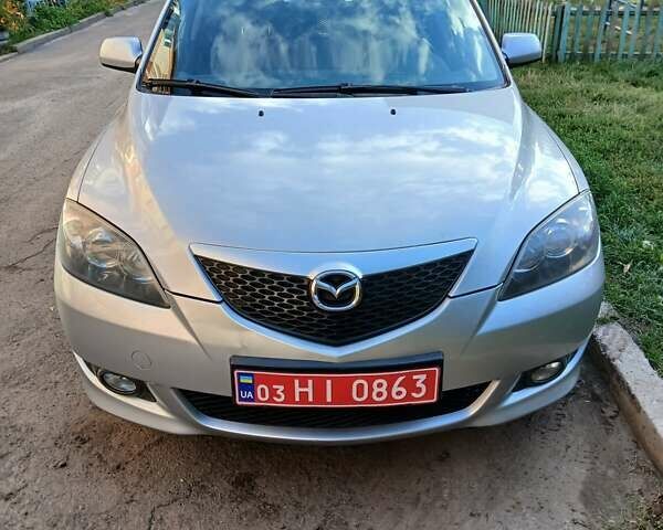 Сірий Мазда 3, об'ємом двигуна 1.6 л та пробігом 181 тис. км за 4650 $, фото 2 на Automoto.ua