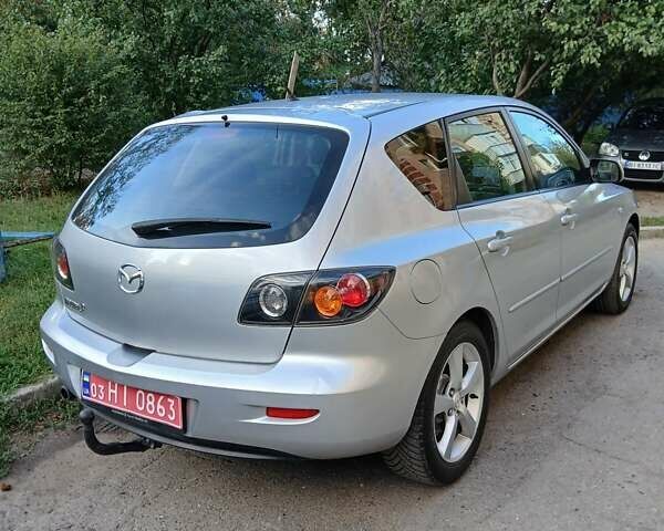 Сірий Мазда 3, об'ємом двигуна 1.6 л та пробігом 181 тис. км за 4650 $, фото 6 на Automoto.ua
