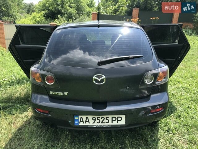 Серый Мазда 3, объемом двигателя 1.6 л и пробегом 190 тыс. км за 6500 $, фото 4 на Automoto.ua