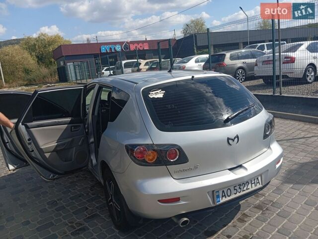 Сірий Мазда 3, об'ємом двигуна 1.6 л та пробігом 194 тис. км за 4700 $, фото 6 на Automoto.ua