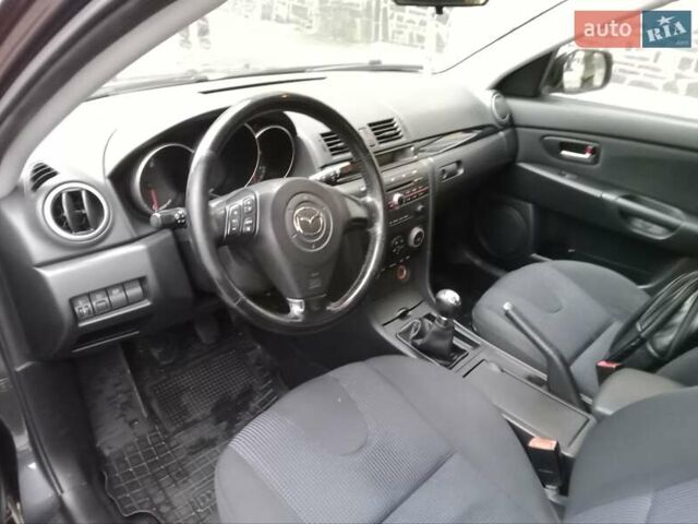Серый Мазда 3, объемом двигателя 1.6 л и пробегом 242 тыс. км за 4500 $, фото 3 на Automoto.ua