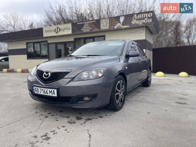 Серый Мазда 3, объемом двигателя 2 л и пробегом 299 тыс. км за 4300 $, фото 5 на Automoto.ua