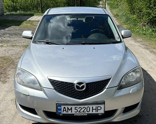 Сірий Мазда 3, об'ємом двигуна 1.6 л та пробігом 232 тис. км за 4200 $, фото 1 на Automoto.ua