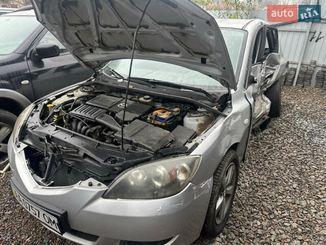 Серый Мазда 3, объемом двигателя 1.6 л и пробегом 200 тыс. км за 1750 $, фото 10 на Automoto.ua