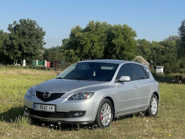 Серый Мазда 3, объемом двигателя 1.6 л и пробегом 200 тыс. км за 6300 $, фото 3 на Automoto.ua