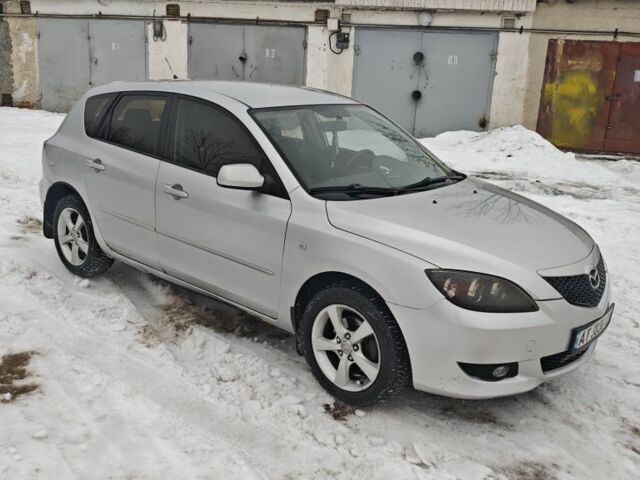 Серый Мазда 3, объемом двигателя 1.6 л и пробегом 385 тыс. км за 3605 $, фото 1 на Automoto.ua