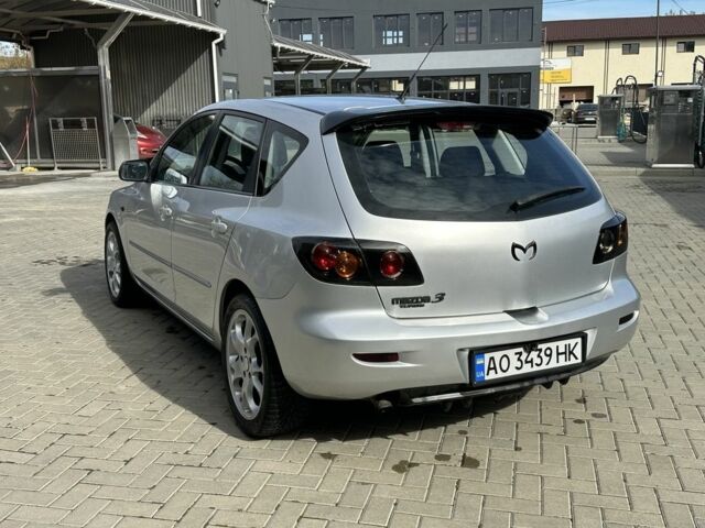 Серый Мазда 3, объемом двигателя 1.6 л и пробегом 223 тыс. км за 5200 $, фото 1 на Automoto.ua