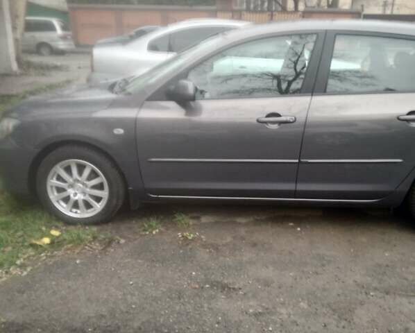 Серый Мазда 3, объемом двигателя 1.6 л и пробегом 162 тыс. км за 6200 $, фото 2 на Automoto.ua