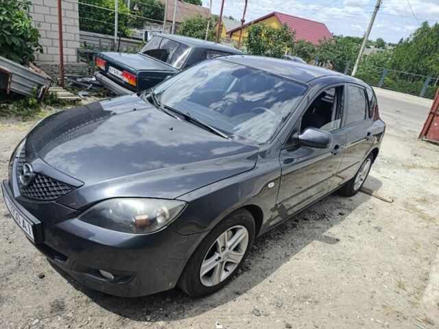 Сірий Мазда 3, об'ємом двигуна 2 л та пробігом 162 тис. км за 5000 $, фото 1 на Automoto.ua