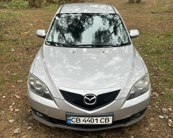 Серый Мазда 3, объемом двигателя 1.6 л и пробегом 217 тыс. км за 4300 $, фото 2 на Automoto.ua