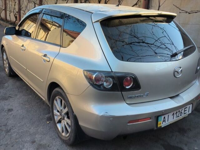 Серый Мазда 3, объемом двигателя 1.6 л и пробегом 185 тыс. км за 4200 $, фото 2 на Automoto.ua