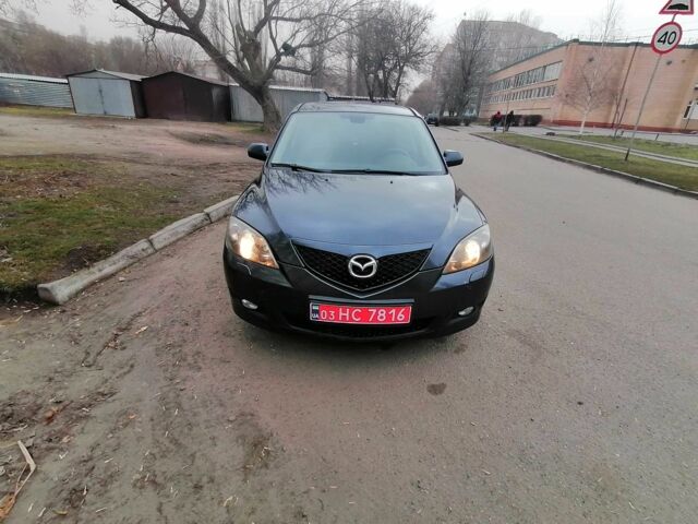 Серый Мазда 3, объемом двигателя 1.6 л и пробегом 215 тыс. км за 5200 $, фото 1 на Automoto.ua