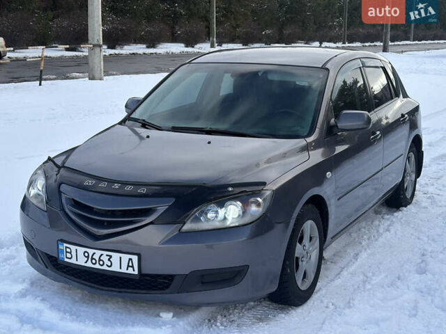 Серый Мазда 3, объемом двигателя 1.6 л и пробегом 200 тыс. км за 5999 $, фото 11 на Automoto.ua