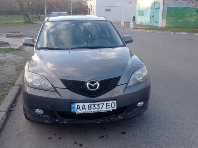 Серый Мазда 3, объемом двигателя 1.6 л и пробегом 204 тыс. км за 4300 $, фото 1 на Automoto.ua