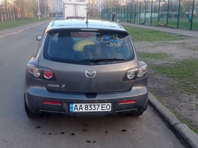 Серый Мазда 3, объемом двигателя 1.6 л и пробегом 204 тыс. км за 4300 $, фото 2 на Automoto.ua