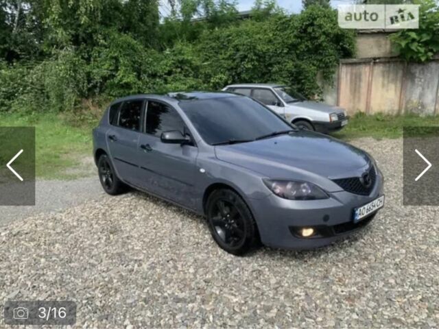 Серый Мазда 3, объемом двигателя 2 л и пробегом 263 тыс. км за 4500 $, фото 16 на Automoto.ua