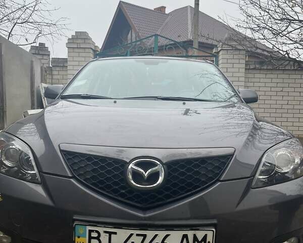 Серый Мазда 3, объемом двигателя 1.6 л и пробегом 66 тыс. км за 6500 $, фото 2 на Automoto.ua