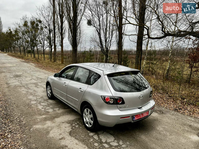 Серый Мазда 3, объемом двигателя 1.6 л и пробегом 163 тыс. км за 6250 $, фото 8 на Automoto.ua