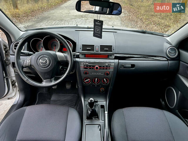Серый Мазда 3, объемом двигателя 1.6 л и пробегом 163 тыс. км за 6250 $, фото 20 на Automoto.ua