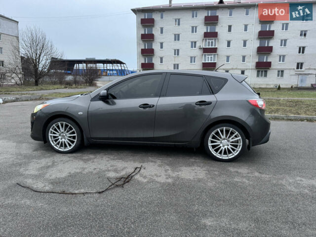 Серый Мазда 3, объемом двигателя 1.6 л и пробегом 195 тыс. км за 6900 $, фото 5 на Automoto.ua