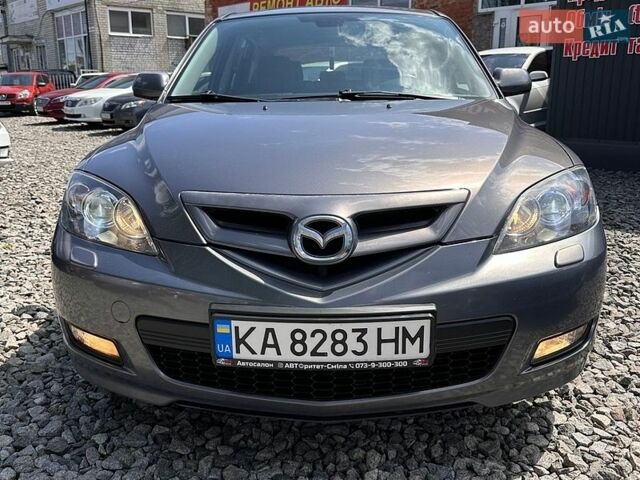 Серый Мазда 3, объемом двигателя 1.6 л и пробегом 141 тыс. км за 5900 $, фото 2 на Automoto.ua
