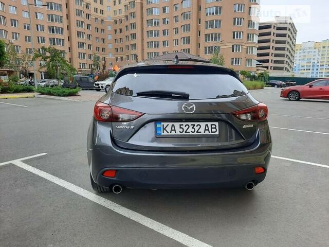 Серый Мазда 3, объемом двигателя 2 л и пробегом 117 тыс. км за 10950 $, фото 6 на Automoto.ua