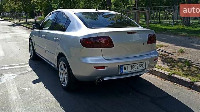 Серый Мазда 3, объемом двигателя 2 л и пробегом 345 тыс. км за 4150 $, фото 4 на Automoto.ua