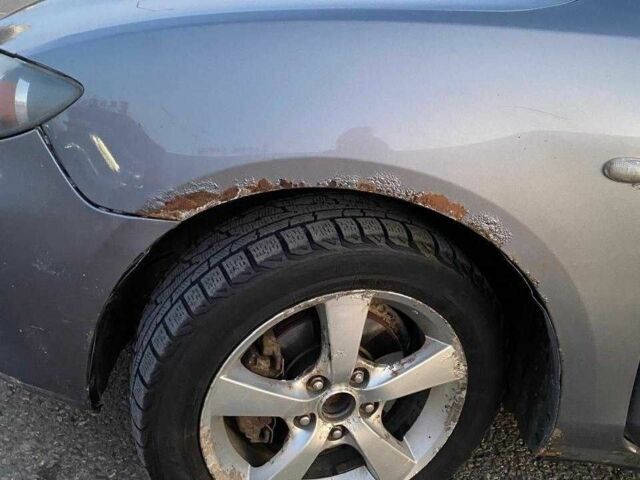 Сірий Мазда 3, об'ємом двигуна 1.6 л та пробігом 345 тис. км за 2843 $, фото 9 на Automoto.ua