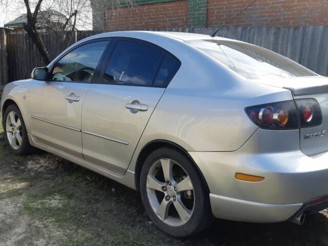 Серый Мазда 3, объемом двигателя 2 л и пробегом 204 тыс. км за 4500 $, фото 1 на Automoto.ua