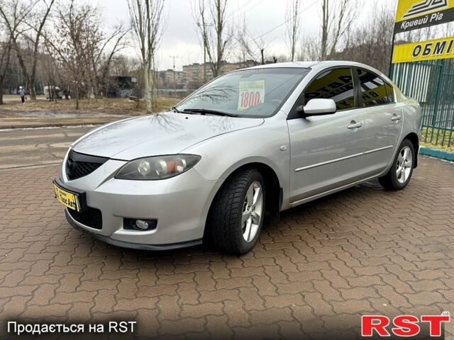 Сірий Мазда 3, об'ємом двигуна 1.6 л та пробігом 208 тис. км за 5450 $, фото 2 на Automoto.ua