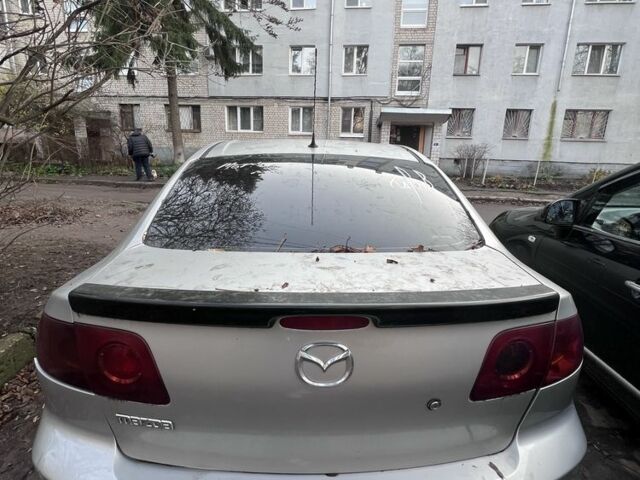 Серый Мазда 3, объемом двигателя 2 л и пробегом 268 тыс. км за 3650 $, фото 3 на Automoto.ua