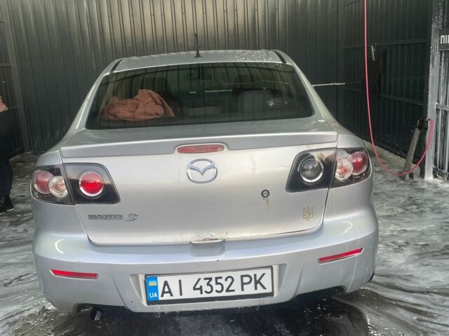Серый Мазда 3, объемом двигателя 1.6 л и пробегом 212 тыс. км за 3800 $, фото 2 на Automoto.ua