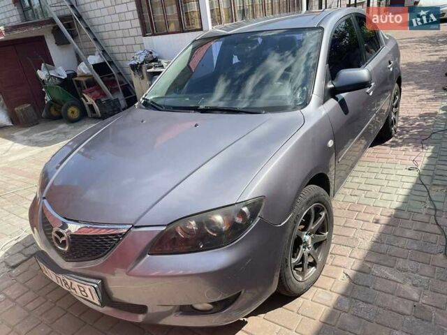 Серый Мазда 3, объемом двигателя 2 л и пробегом 139 тыс. км за 4500 $, фото 2 на Automoto.ua