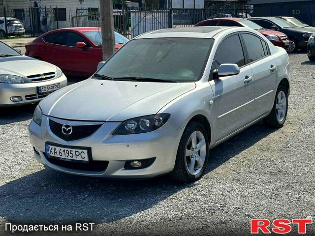 Серый Мазда 3, объемом двигателя 1.6 л и пробегом 186 тыс. км за 6500 $, фото 1 на Automoto.ua