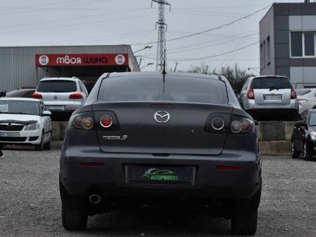 Серый Мазда 3, объемом двигателя 1.6 л и пробегом 180 тыс. км за 3850 $, фото 2 на Automoto.ua