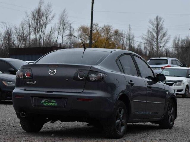 Серый Мазда 3, объемом двигателя 1.6 л и пробегом 180 тыс. км за 3850 $, фото 1 на Automoto.ua
