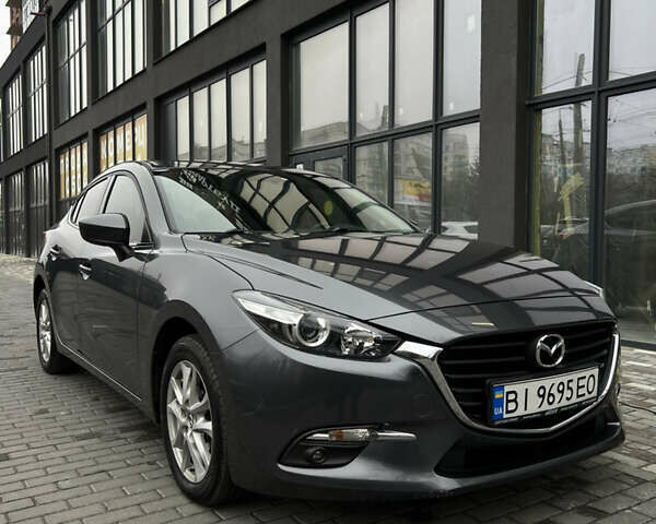 Серый Мазда 3, объемом двигателя 2 л и пробегом 146 тыс. км за 10700 $, фото 14 на Automoto.ua