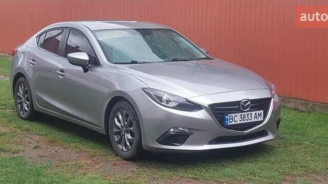 Серый Мазда 3, объемом двигателя 2 л и пробегом 182 тыс. км за 9500 $, фото 1 на Automoto.ua