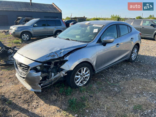 Серый Мазда 3, объемом двигателя 2 л и пробегом 201 тыс. км за 7400 $, фото 1 на Automoto.ua