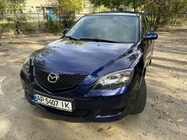 Синій Мазда 3, об'ємом двигуна 1.6 л та пробігом 244 тис. км за 4500 $, фото 1 на Automoto.ua