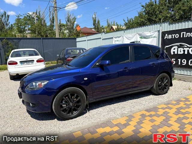 Синий Мазда 3, объемом двигателя 1.6 л и пробегом 202 тыс. км за 3800 $, фото 3 на Automoto.ua