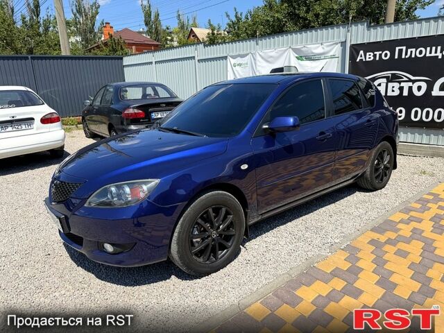 Синий Мазда 3, объемом двигателя 1.6 л и пробегом 202 тыс. км за 3800 $, фото 2 на Automoto.ua