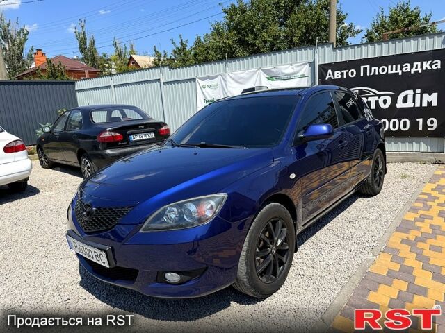 Синий Мазда 3, объемом двигателя 1.6 л и пробегом 202 тыс. км за 3800 $, фото 1 на Automoto.ua