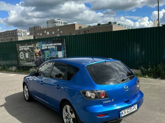 Синий Мазда 3, объемом двигателя 2 л и пробегом 202 тыс. км за 4200 $, фото 3 на Automoto.ua