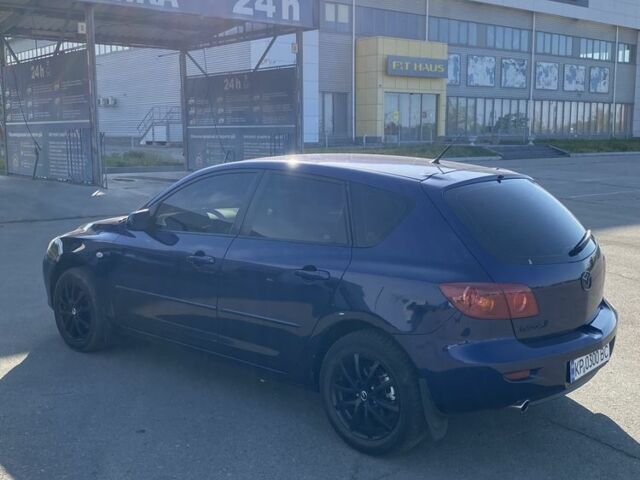 Синий Мазда 3, объемом двигателя 1.6 л и пробегом 250 тыс. км за 3950 $, фото 2 на Automoto.ua