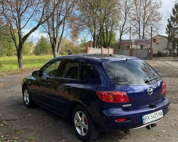 Мазда 3 2004 в Хмельницком на Automoto.ua Синий Мазда 3, объемом двигателя 1.6 л и пробегом 191 тыс. км за 3000 $, фото 4 на Automoto.ua